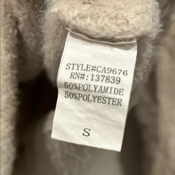 Altar'd State Soft Cream V-Neck Sweater - Picture 3 of 4